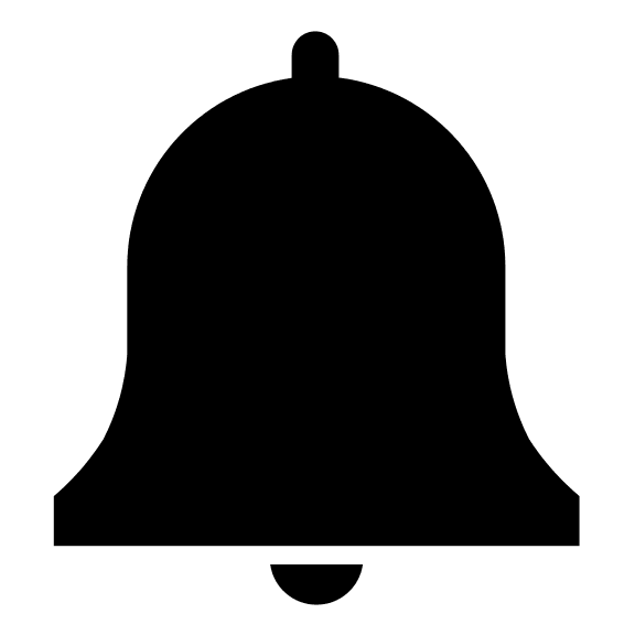 Solid Bell Notification (Clarity) Free Open-Source SVG Icon (Clarity)