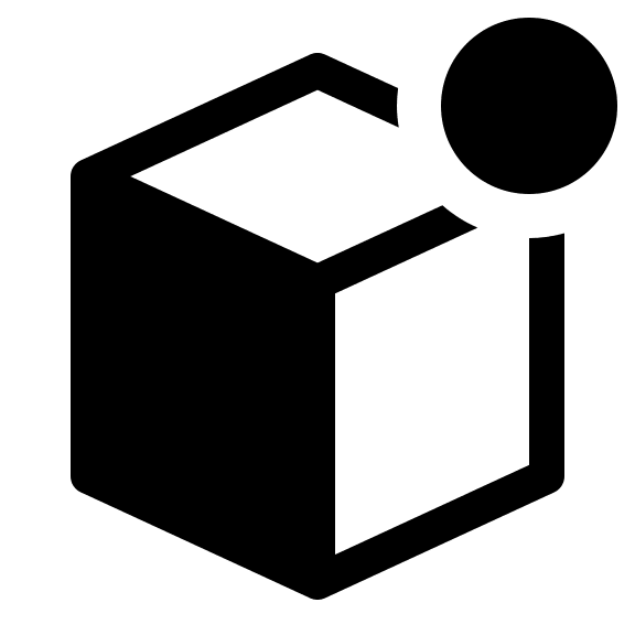 Solid Block with Badge (Clarity) Free Open-Source SVG Icon (Clarity)