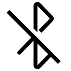 Bluetooth Offline Status (Clarity) Free Open-Source SVG Icon