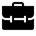 Solid Briefcase Free Open-Source SVG Icon