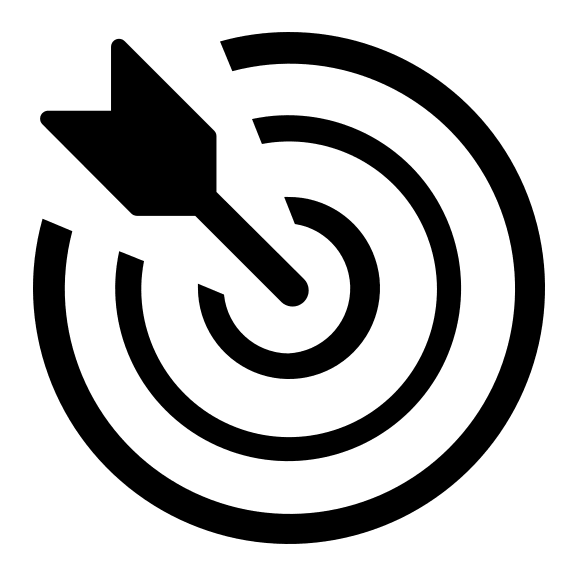 Bullseye Target (Line) Free Open-Source SVG Icon (Clarity)