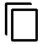 Copy Document (Line) Free Open-Source SVG Icon