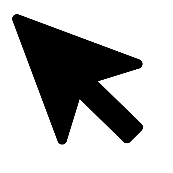 Solid Cursor Arrow (Clarity) Free Open-Source SVG Icon (Clarity)