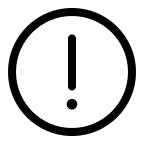 Standard Error Notification (Line) Free Open-Source SVG Icon