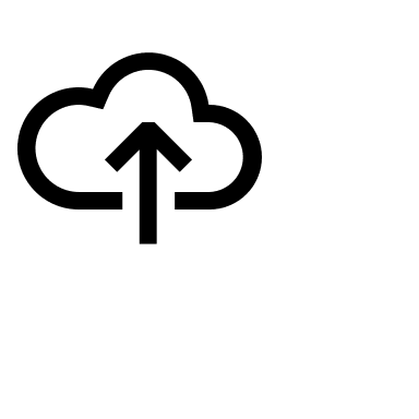 Cloud Upload (Codicons) Free Open-Source SVG Icon (Codicons)