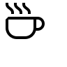 Coffee Cup (Codicons) Free Open-Source SVG Icon