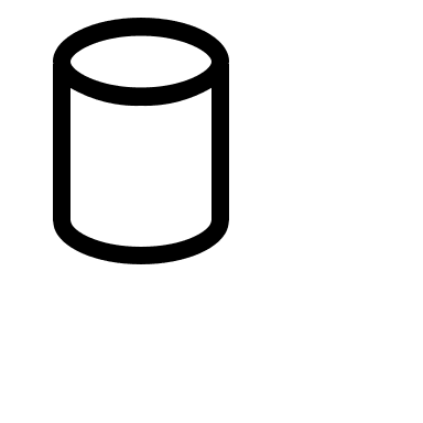 Database Storage System Free Open-Source SVG Icon (Codicons)