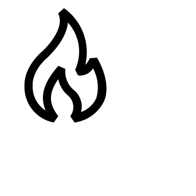 Flame Symbol Free Open-Source SVG Icon (Codicons)