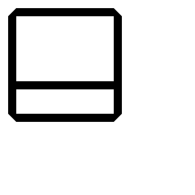 Panel Layout Off (Codicons) Free Open-Source SVG Icon (Codicons)