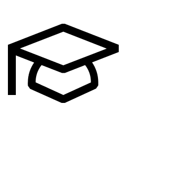 Mortar Board (Codicons) Free Open-Source SVG Icon (Codicons)