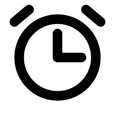 Alarm Notification Free Open-Source SVG Icon (coolicons)