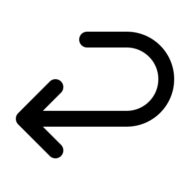 Undo Arrow Pointing Down Left (Coolicons) Free Open-Source SVG Icon (coolicons)