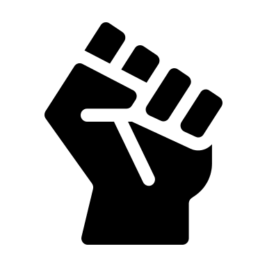 Black Lives Matter Movement Free Open-Source SVG Icon (coolicons)