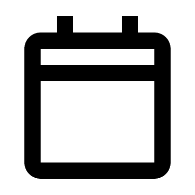 Calendar Event Schedule Free Open-Source SVG Icon (coolicons)