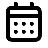 Days Calendar (Coolicons) Free Open-Source SVG Icon