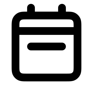 Weekly Calendar View Free Open-Source SVG Icon (coolicons)