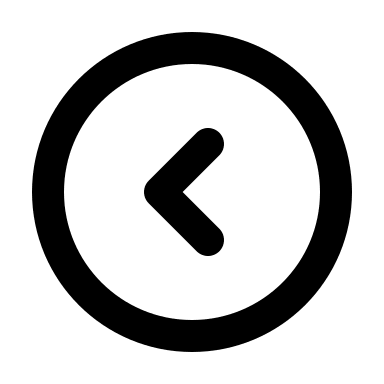 Left Circle Caret Arrow (Coolicons) Free Open-Source SVG Icon (coolicons)