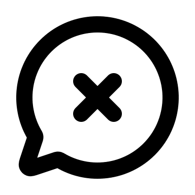 Closed Chat Circle Free Open-Source SVG Icon (coolicons)