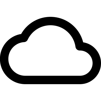 Cloud Symbol Free Open-Source SVG Icon (coolicons)