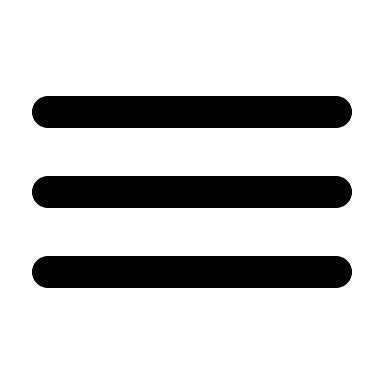 Large Hamburger Menu Free Open-Source SVG Icon (coolicons)