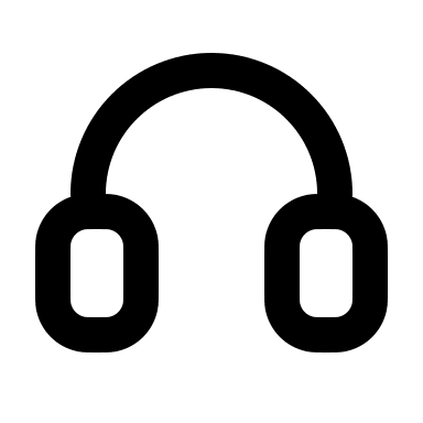 Headphones Free Open-Source SVG Icon (coolicons)