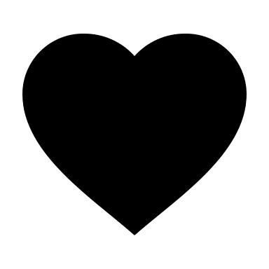 Filled Heart Symbol (Coolicons) Free Open-Source SVG Icon (coolicons)