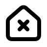 Closed House Free Open-Source SVG Icon