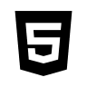 HTML5 Markup Language Free Open-Source SVG Icon