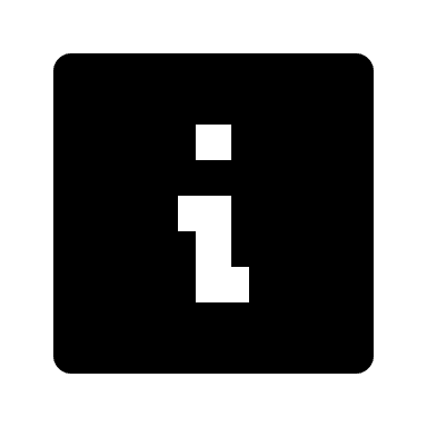 Information Square (Cool Icons) Free Open-Source SVG Icon (coolicons)