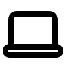 Laptop Computer Free Open-Source SVG Icon