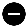 Minus Circle Symbol Free Open-Source SVG Icon