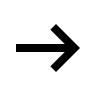 Short Right Arrow Free Open-Source SVG Icon