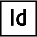 Adobe InDesign Application Free Open-Source SVG Icon