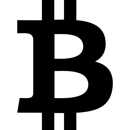 Bitcoin Cryptocurrency (CoreUI Brands) Free Open-Source SVG Icon (CoreUI Brands)