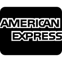 American Express Credit Card (CoreUI Brands) Free Open-Source SVG Icon