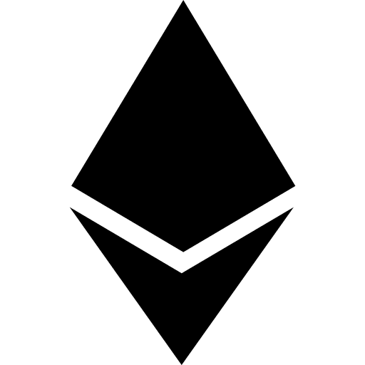 Ethereum Cryptocurrency Free Open-Source SVG Icon (CoreUI Brands)