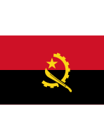 Angola National Flag Free Open-Source SVG Icon