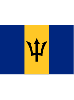 Barbados National Flag Free Open-Source SVG Icon