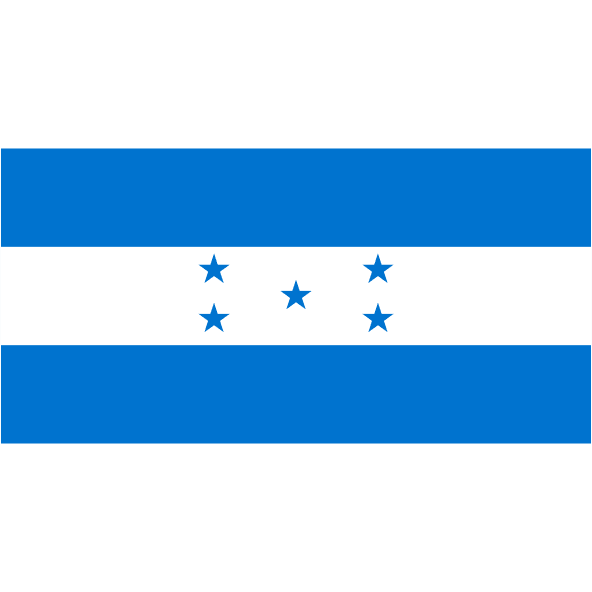 Honduras National Flag Free Open-Source SVG Icon (CoreUI Flags)