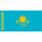 Kazakhstan National Flag Free Open-Source SVG Icon