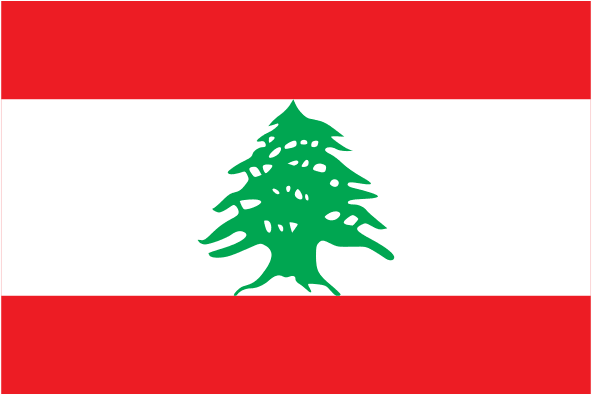 Lebanon National Flag Free Open-Source SVG Icon (CoreUI Flags)