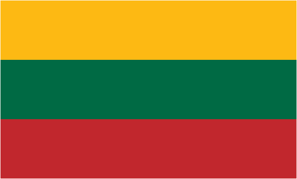 Lithuania National Flag Free Open-Source SVG Icon (CoreUI Flags)