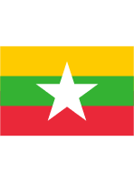 Myanmar National Flag Free Open-Source SVG Icon