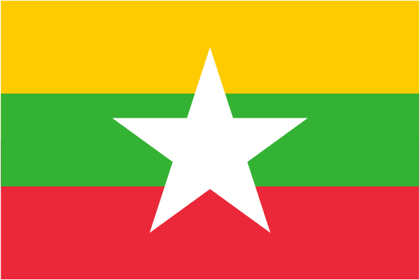 Myanmar National Flag Free Open-Source SVG Icon (CoreUI Flags)