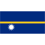 Nauru Flag Free Open-Source SVG Icon