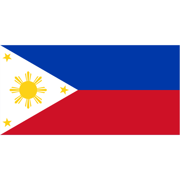 Philippines Flag Free Open-Source SVG Icon (CoreUI Flags)