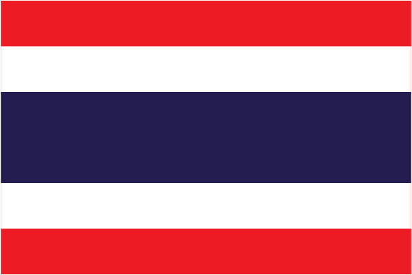 Thailand Flag Free Open-Source SVG Icon (CoreUI Flags)