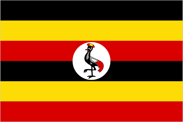 Uganda National Flag Free Open-Source SVG Icon (CoreUI Flags)