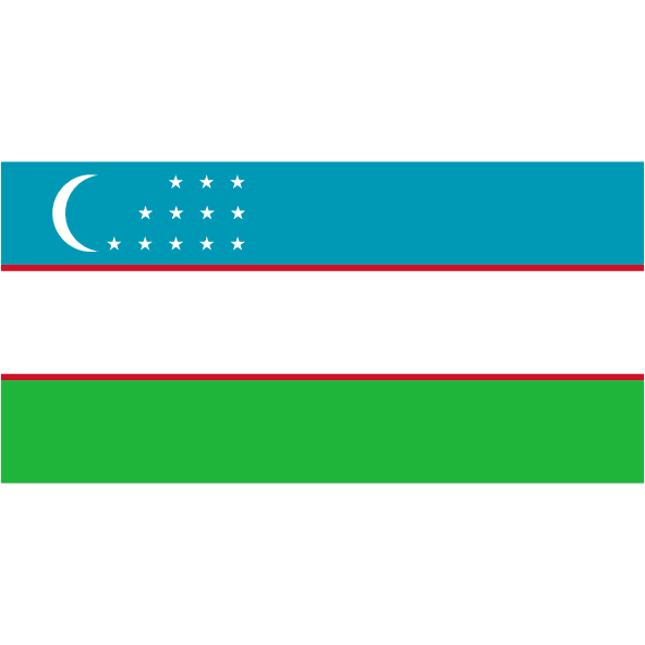 Uzbekistan National Flag Free Open-Source SVG Icon (CoreUI Flags)