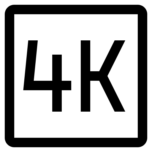 4K Resolution Quality Free Open-Source SVG Icon (CoreUI Free)